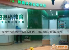 室內(nèi)空氣治理為什么那么重要？[佛山百悅環(huán)保知識(shí)普及]